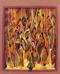 Muhammad Yousuf, 24 x 35 Inch, Acrylic on Canvas, Figurative Painting, AC-MYSF-003